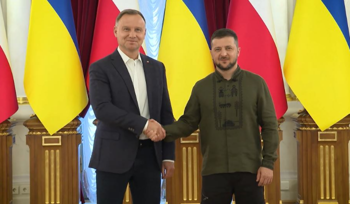 Polish President Duda in Kyiv to discuss more aid for Ukraine ...