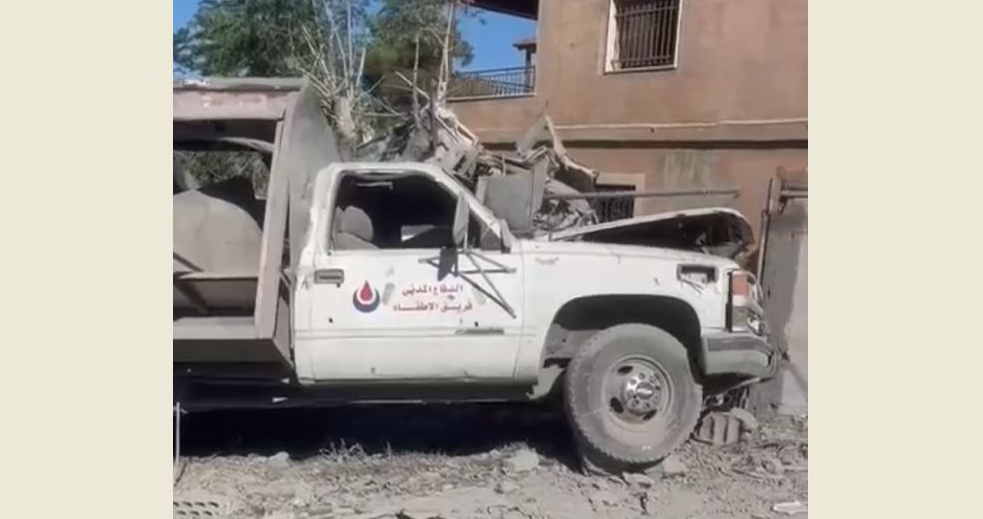 Enemy raid targets vicinity of Ansar municipality | National News Agency