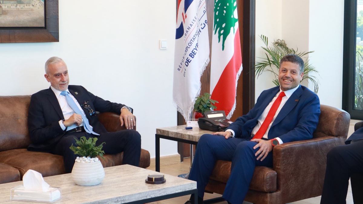 لقاء بين النفي وبندلي: تكامل في المشاريع بين مرفأي بيروت وطرابلس