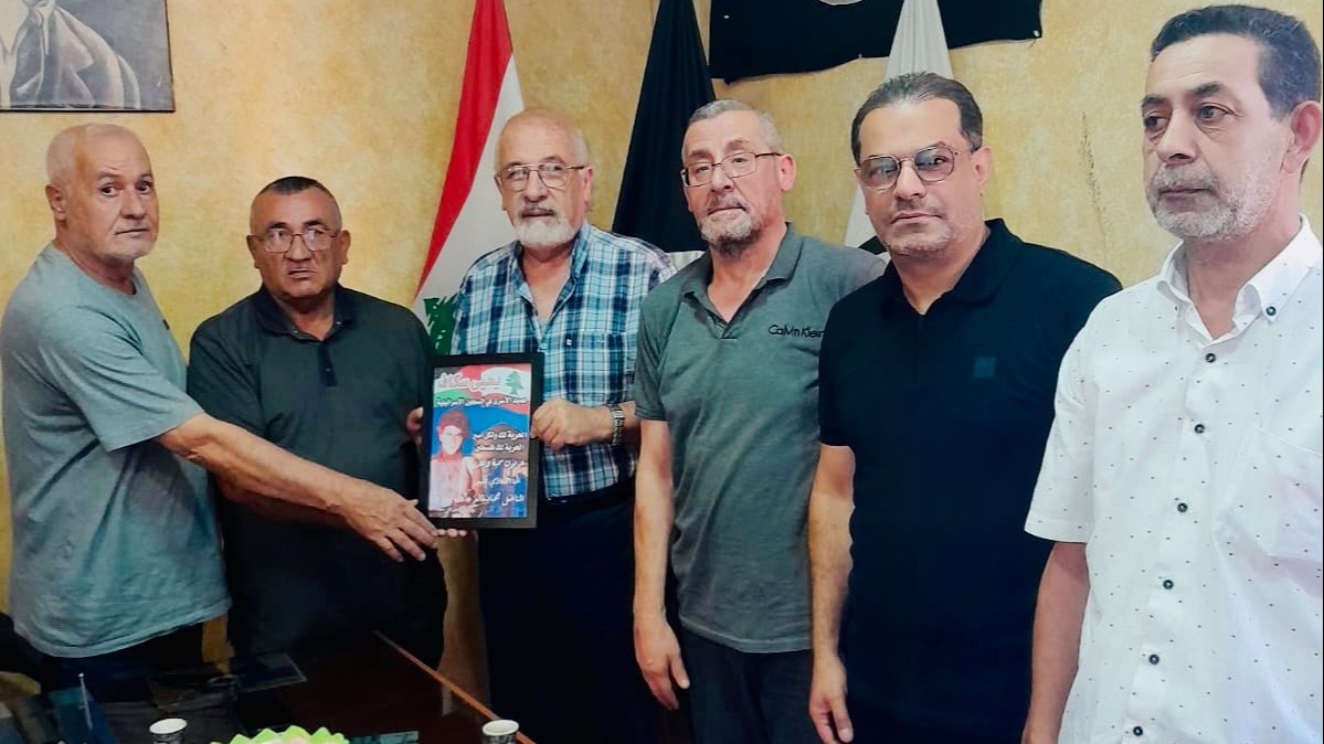 لجنة الأسير سكاف زارت منفذية القومي في طرابلس