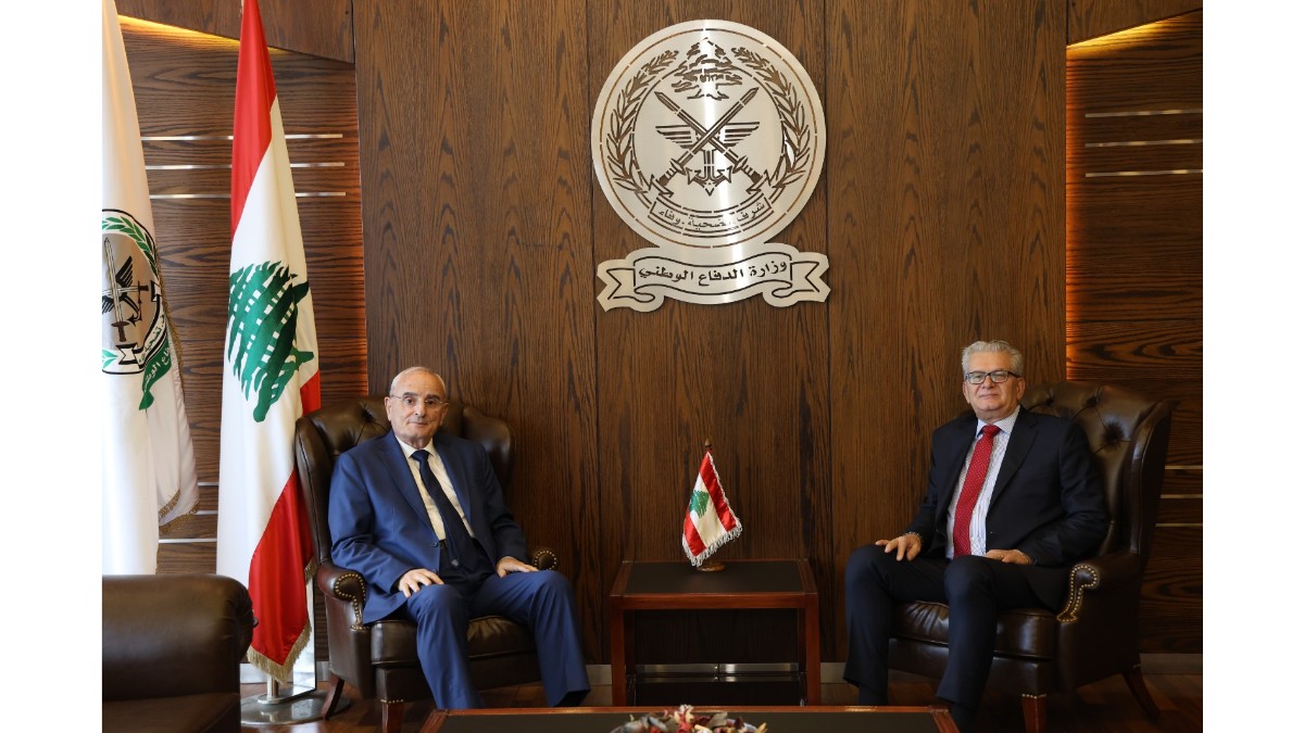 وزير الدفاع استقبل سفيري صربيا وألمانيا
