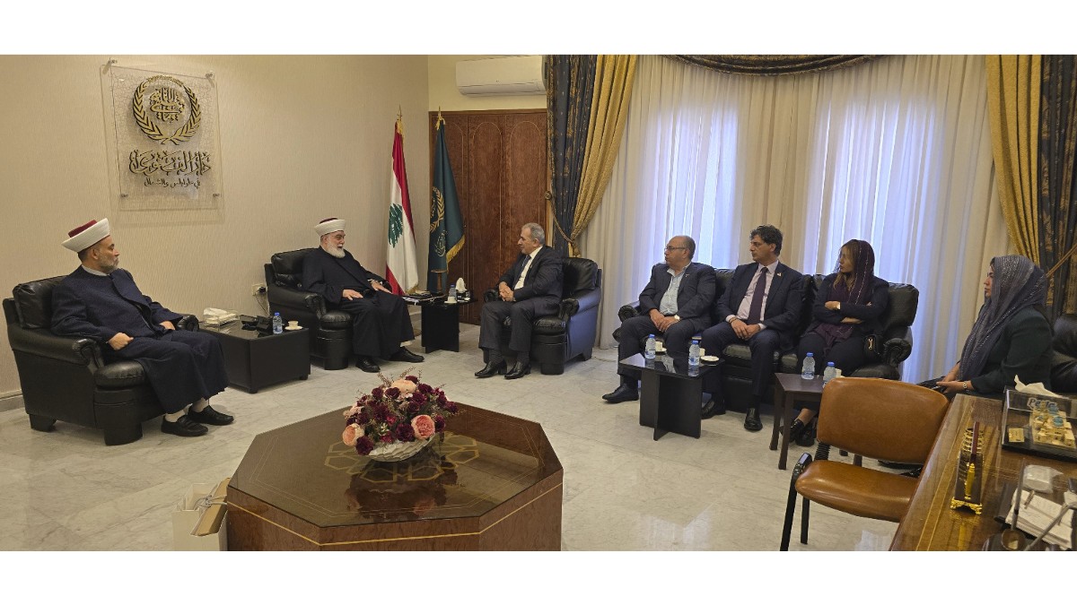 المفتي إمام بحث مع السفير الأسعد أوضاع الفلسطينيين في لبنان داخل المخيمات وخارجها