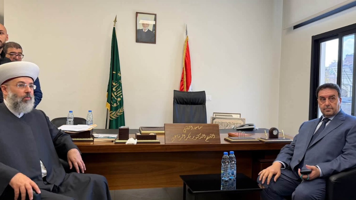 البعريني استهل زيارته إلى بعلبك بلقاء المفتي الرفاعي وتفقد قلعة بعلبك