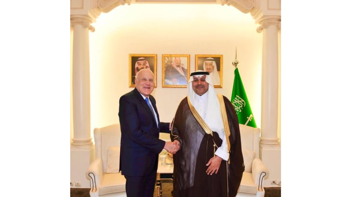 ميقاتي زار الدوسري مهنئاً باليوم الوطني السعودي