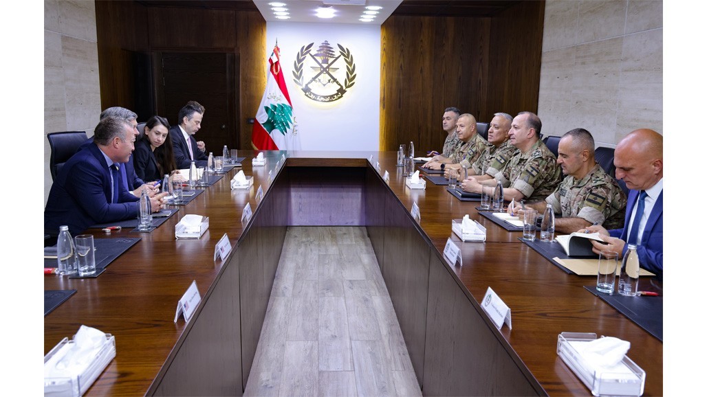 هيكل استقبل عضوين من الكونغرس الأميركي ومحافظ الجنوب ومارون أكد التفاف المغتربين حول المؤسسة العسكرية