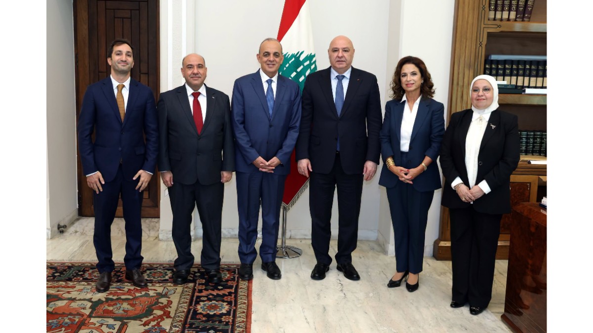 الرئيس عون استقبل وزير السياحة الأردني وبحثا في مشاركة لبنان في احتفالات 2000 سنة على معمودية المسيح