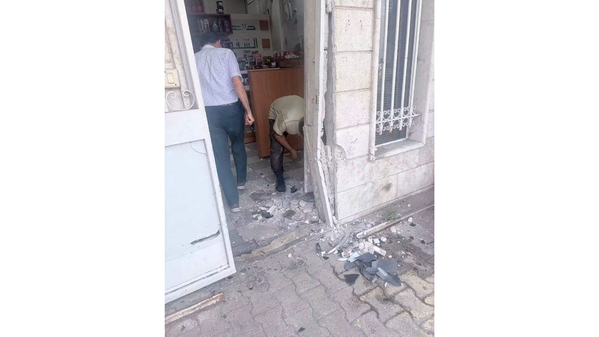 «رنج» يقتحم صيدلية في أبي سمراء والأضرار مادية