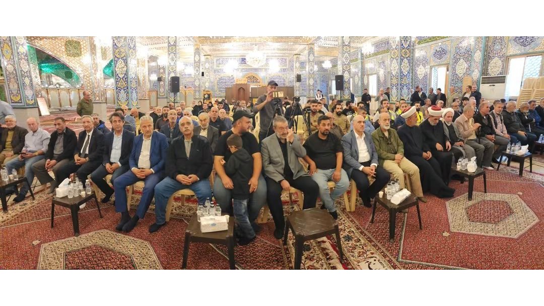 حمادة في أمسية بمقام السيدة خولة في بعلبك: المقاومة القوية المقتدرة لم يزدها الشهداء إلا قوة