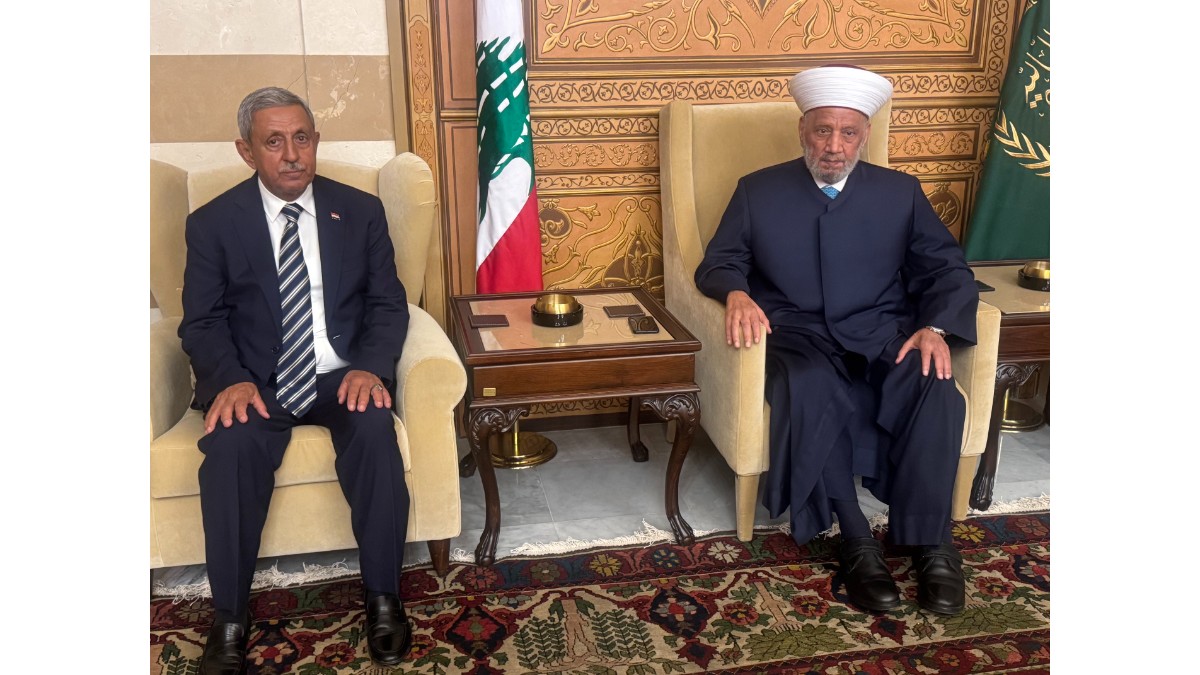 المفتي دريان بحث مع السفير اليمني المستجدات اللبنانية والعربية والتطورات في اليمن