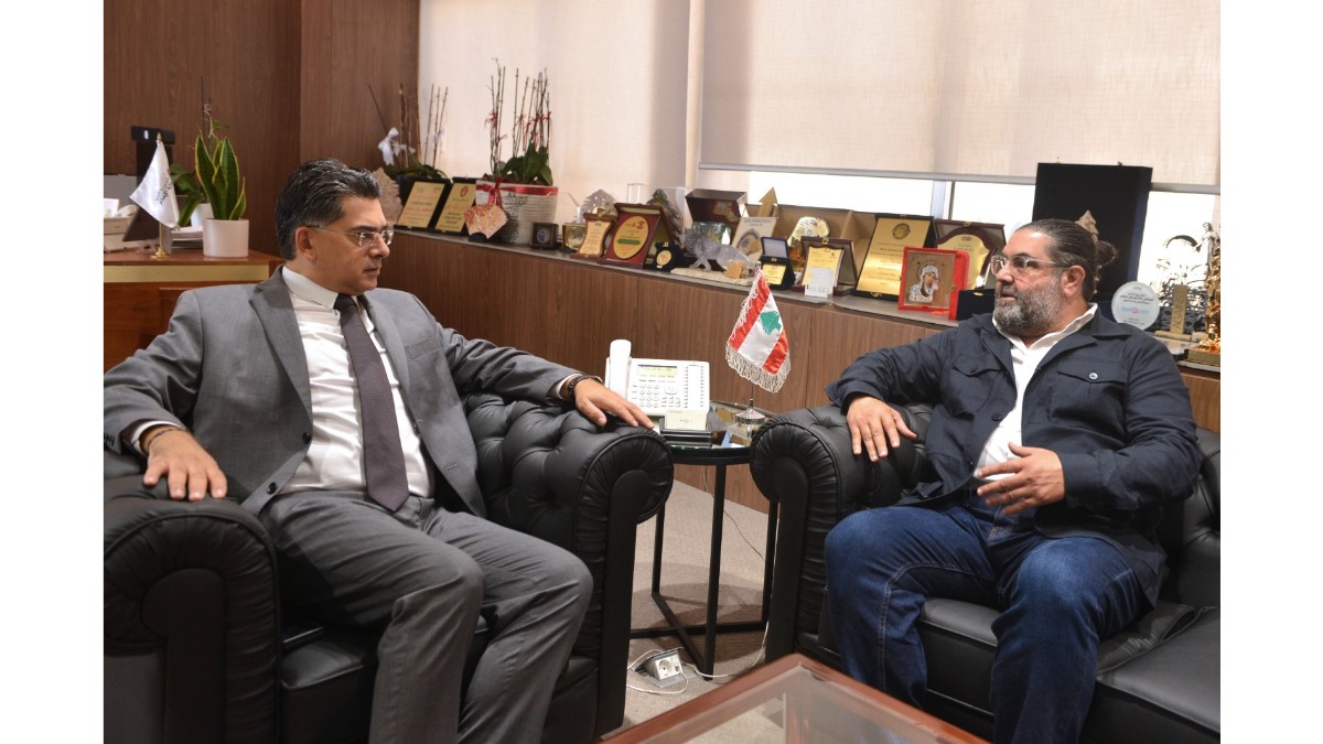 الوزير مرقص استقبل نقيب المصورين الصحافيين وبحث قانون الإعلام الجديد والتعاون الإعلامي بين لبنان وسوريا