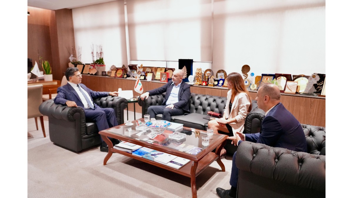 الوزير مرقص يستقبل الأمين العام للاتحاد الدولي للصحفيين في بيروت