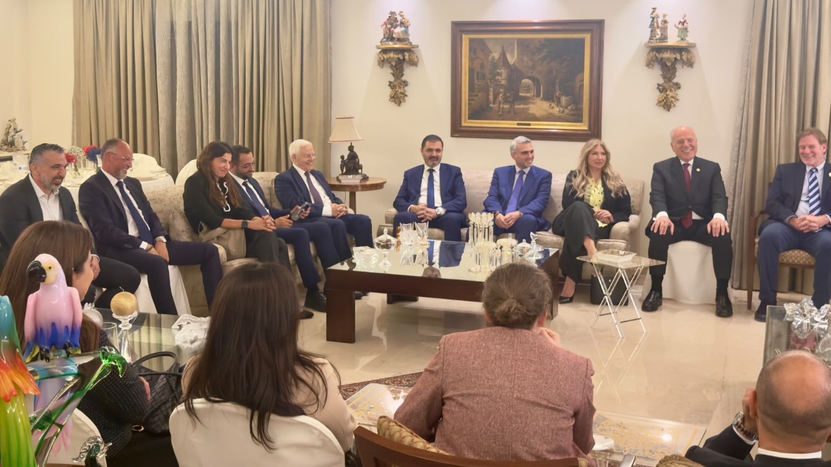 كرامي استضاف السفير الأميركي ونواب طرابلس وفاعلياتها