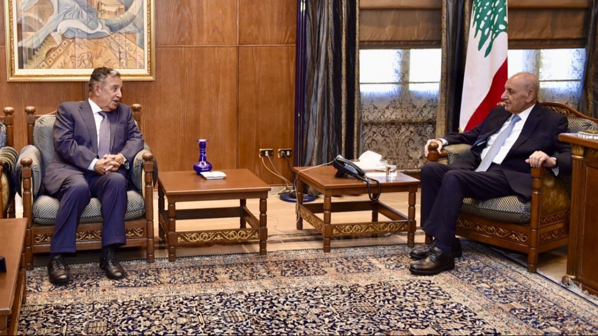 بري تابع مع زواره الأوضاع في لبنان والمنطقة وهنأ البابا لاوون بنجاح العملية الجراحية