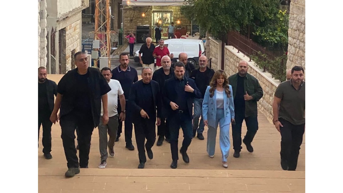 نديم الجميل جال في رشميا والتقى السعد ومتى