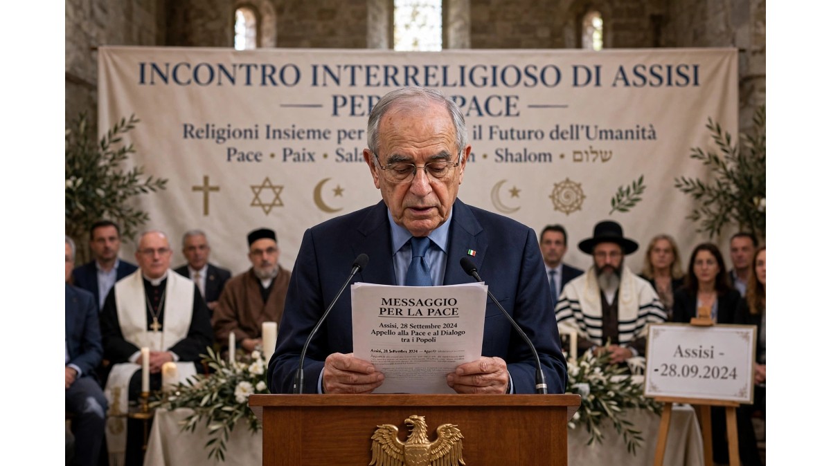 Religions gather for peace in the city of Saint Francis of Assisi, forty years after the historic day of prayer